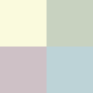 2x2 grid of pastel colors
